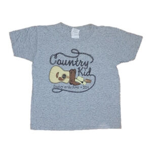 GILDAN Grey 'Country Girl' Short Sleeve Tee